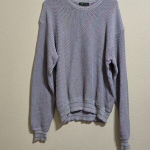 Alexander Julian Pastel Lavender Crewneck Sweater